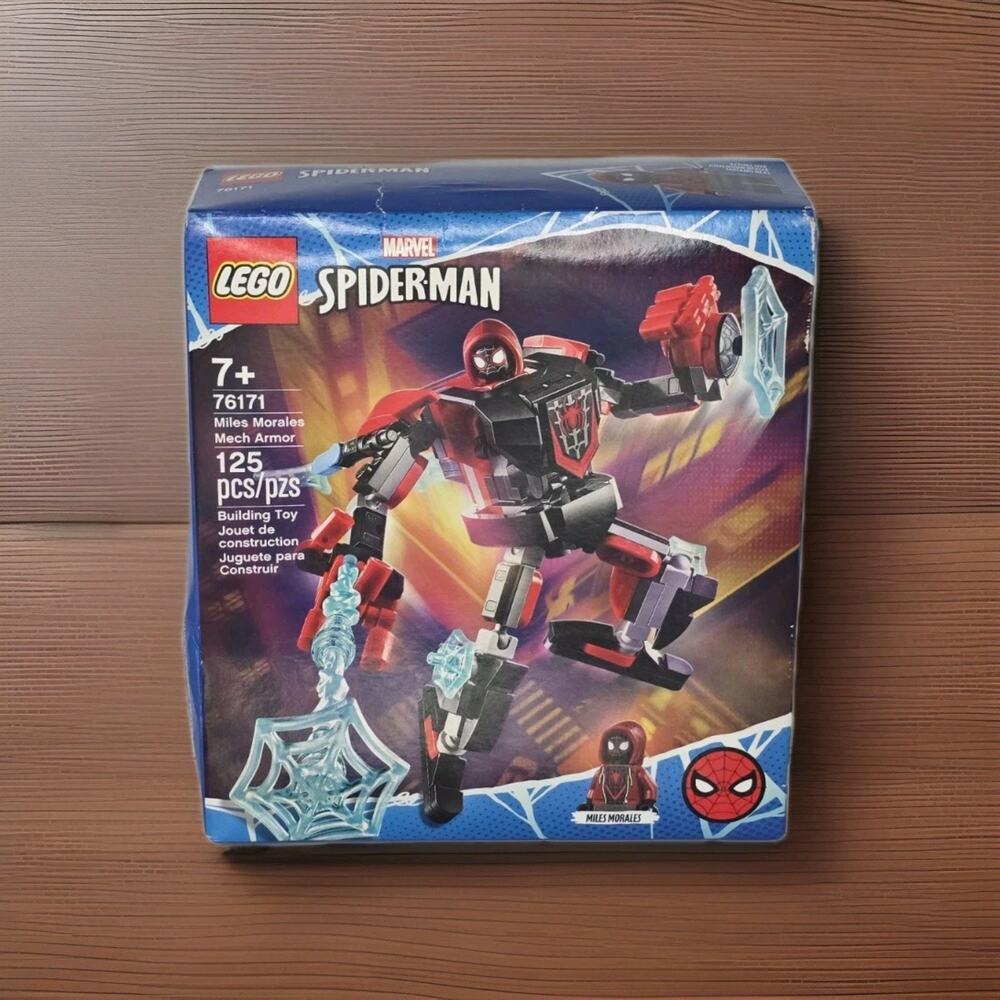 LEGO 76171 Marvel Miles Morales Mech Armor - Retired NSIB